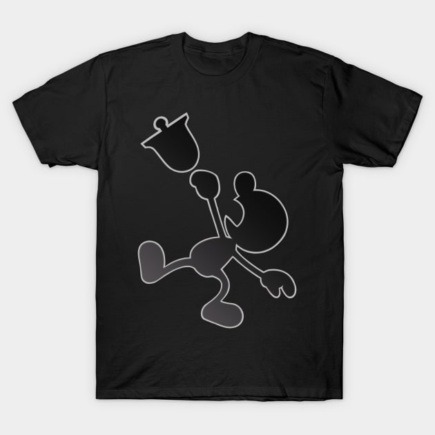 Mr. Game and Watch T-Shirt by hybridmink